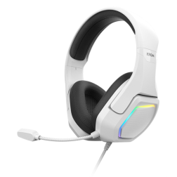 Auriculares Gaming con Micrófono Krom Kopa 7-1- USB 2-0- Blancos