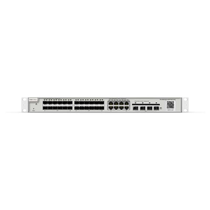 SWITCH RUIJIE REYEE RG-NBS3200-24SFP-8GT4XS 5-PORT 10-100 MBPS DESKTOP SWITCH