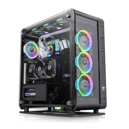 CAJA THERMALTAKE P6 TG E-ATX 2XUSB 3-2 SIN FUENTE NEGRO