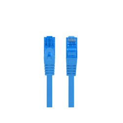 CABLE RED LANBERG LATIGUILLO CAT-6A S-FTP LSZH CCA 1-5M AZUL FLUKE PASSED