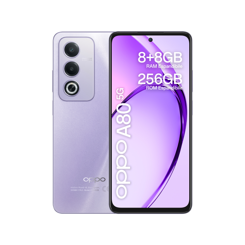 SMARTPHONE OPPO A80 8GB 256GB 5G PURPLE