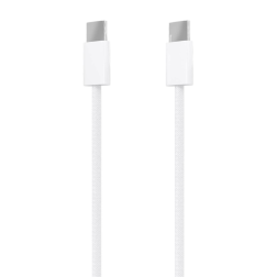 CABLE AISENS USB 2-0 3A 60W APPLE USB-C-M-USB-C-M BLANCO 1-0M