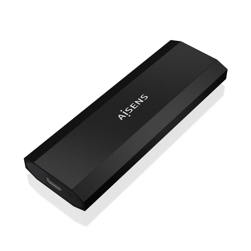 CAJA EXTERNA AISENS M-2 (NGFF) ASM2-028B NVME A USB3-2 GEN2 NEGRA