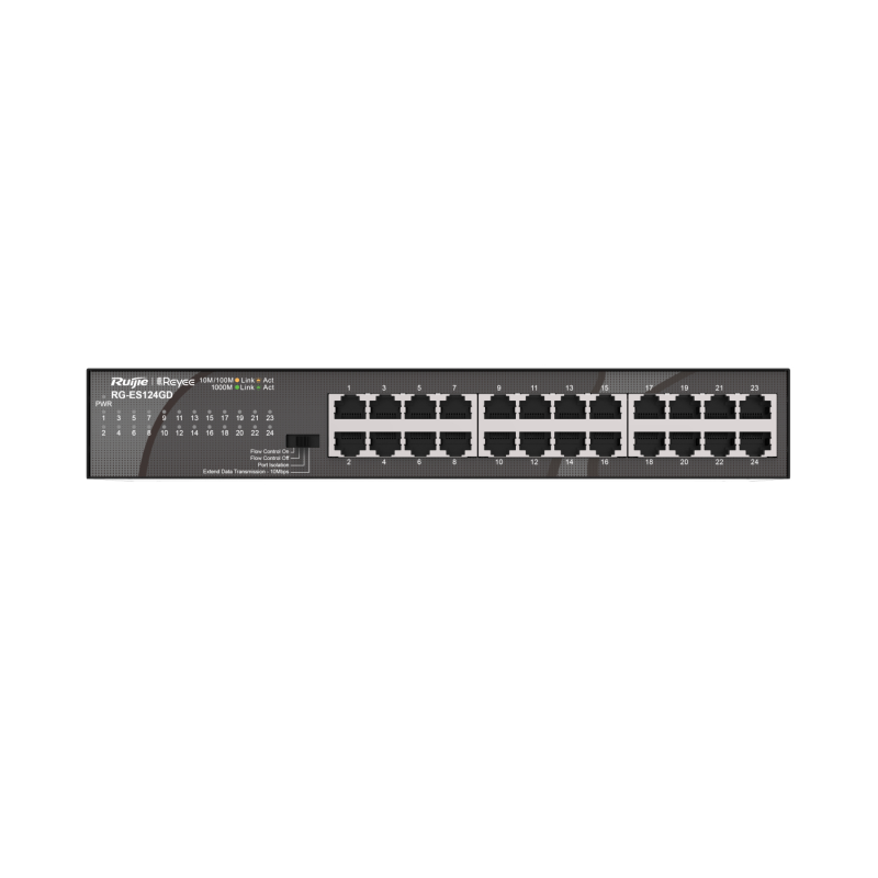 SWITCH RUIJIE REYEE RG-ES124GD 5-PORT 10-100 MBPS DESKTOP SWITCH