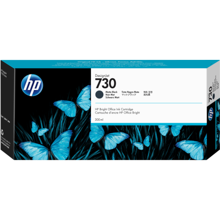 TINTA HP 730 NEGRO MATE