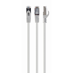 CABLE RED S-FTP GEMBIRD CAT 6A LSZH BLANCO 0,5 M