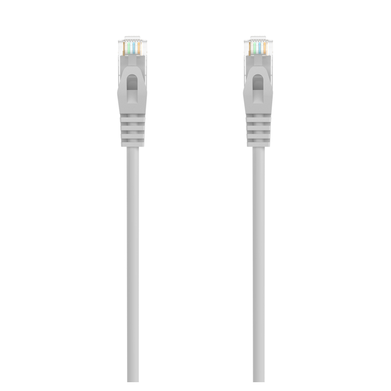 Cable de Red RJ45 AWG24 UTP Aisens A145-0555 Cat-6A- LSZH- 20m- Gris