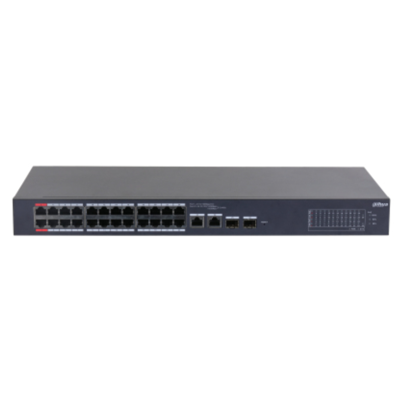 SWITCH CLOUD DAHUA DH-CS4226-24ET-375 SWITCH WITH 24-PORT POE 375W