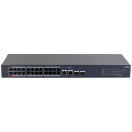 SWITCH CLOUD DAHUA DH-CS4226-24ET-375 SWITCH WITH 24-PORT POE 375W