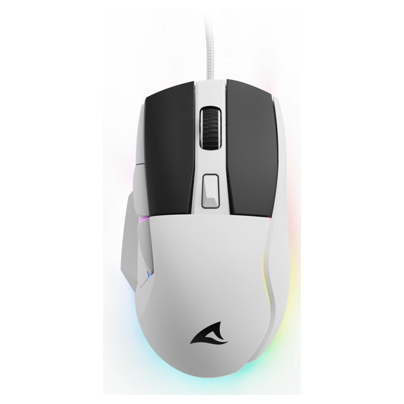 RATON GAMING SHARKOON SKILLER SGM35 BLANCO