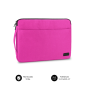 FUNDA PORTATIL SUBBLIM URBAN LAPTOP SLEEVE 13,3-14" PINK