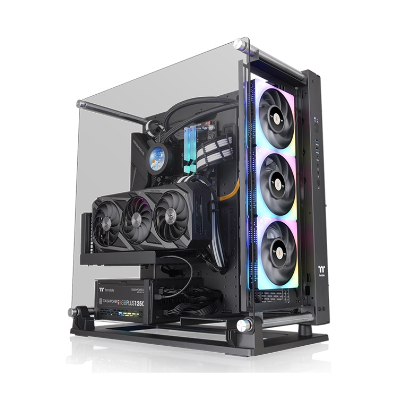 CAJA THERMALTAKE P3 TG PRO ATX 2XUSB 3-2 SIN FUENTE NEGRO