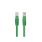 CABLE RED LANBERG LATIGUILLO CAT-6 UTP 7-5M VERDE FLUKE PASSED