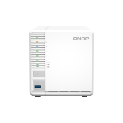 NAS QNAP TS-364-8G 3 BAHIAS N5095 BLANCO