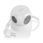 REGLETA ENCHUFES AISENS 3 TOMAS + 2XUSB-C, 2XUSB-A 1-4M BLANCO