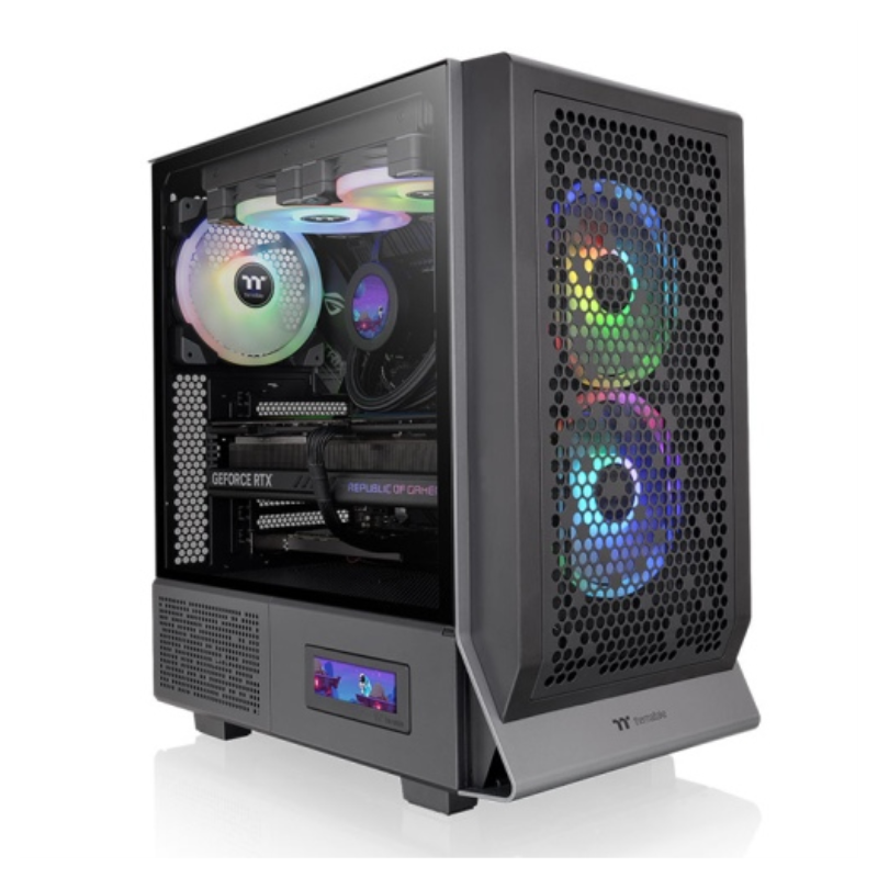 CAJA THERMALTAKE CERES 300 TG ARGB E-ATX 2XUSB 3-2 SIN FUENTE NEGRO