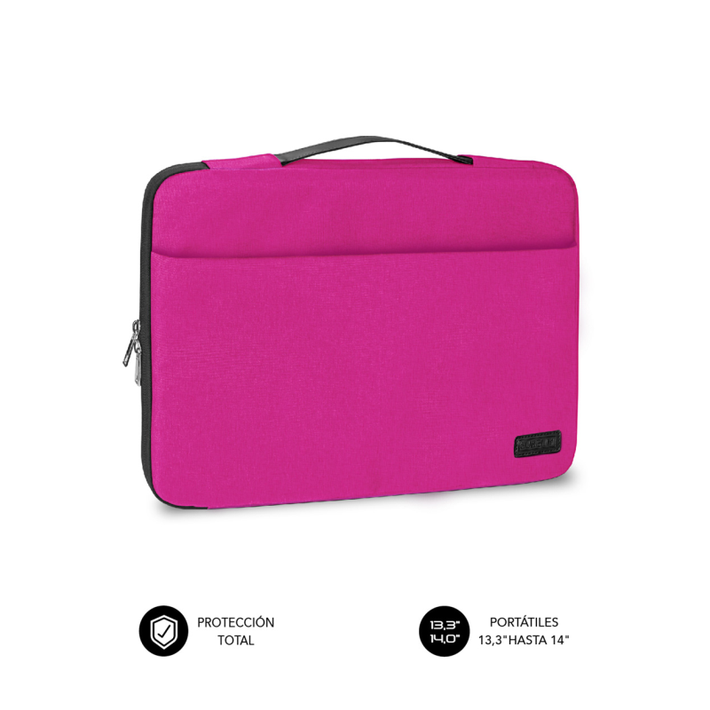 Funda Subblim Elegant Laptop Sleeve hasta 14"- Rosa