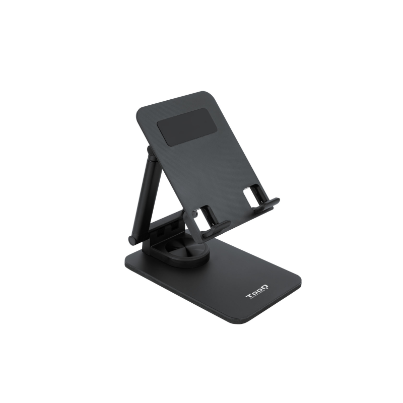 SOPORTE TOOQ PLEGABLE PARA TABLET HASTA 12-9" NEGRO