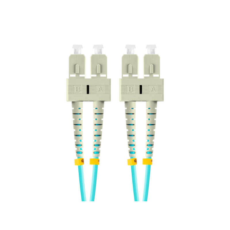 LATIGUILLO FIBRA 1M LANBERG MULTI SC-UPC-SC-UPC DUPLEX OM3 50-125 LSZH AZUL