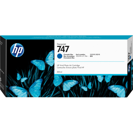 TINTA HP 747 AZUL