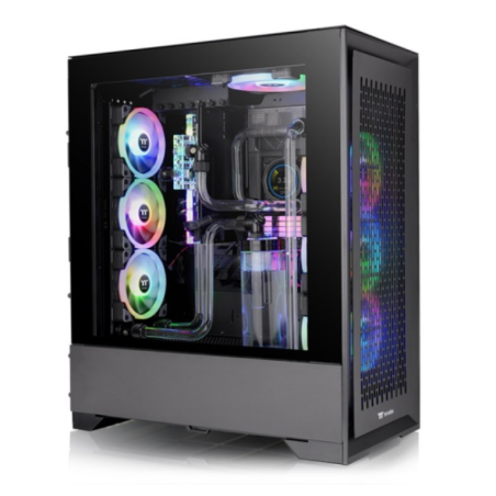 CAJA THERMALTALKE CTE T500 AIR E-ATX 2XUSB 3-2 SIN FUENTE NEGRO