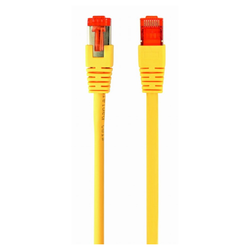 CABLE RED S-FTP GEMBIRD CAT 6A LSZH AMARILLO 1,5 M