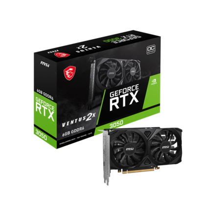 TARJETA GRAFICA MSI RTX 3050 VENTUS 2X 6GB OC