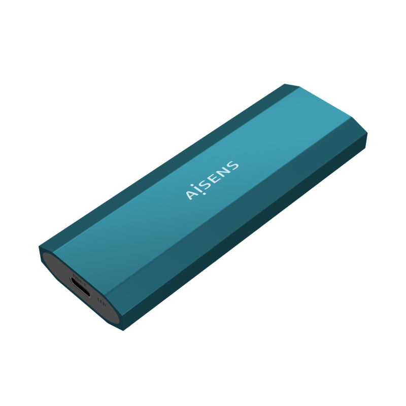 AISENS CAJA EXTERNA M-2 NGFF ASM2-019BLU SATA NVME A USB3-1 GEN2 AZUL