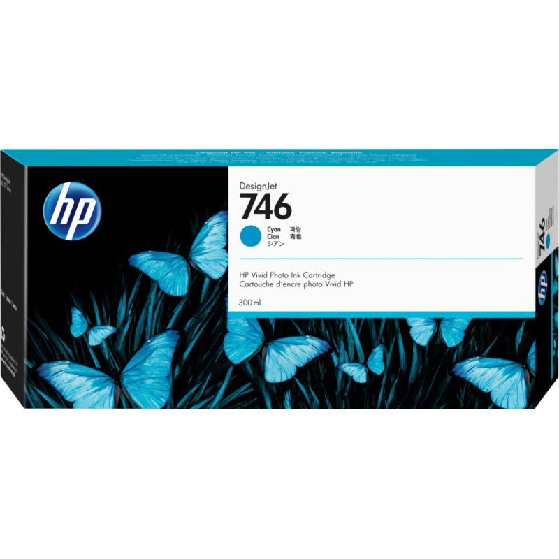 TINTA HP 746 CYAN