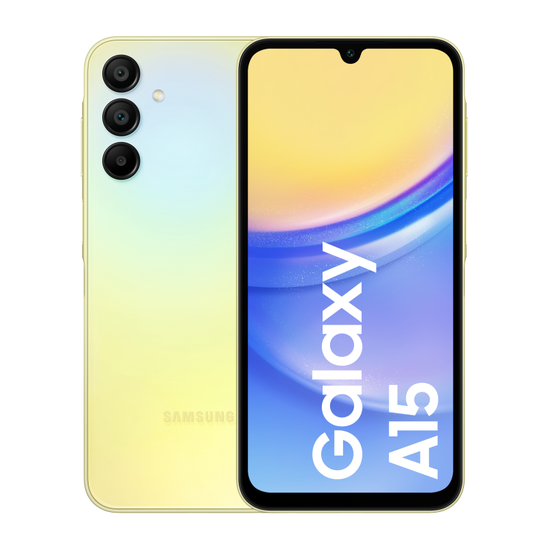 SMARTPHONE SAMSUNG A15 4GB-128GB 4G 6,5" YELLOW