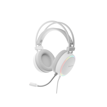 AURICULARES GAMING GENESIS NEON 613 2-0 RGB BLANCOS