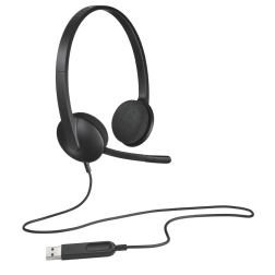 AURICULARES LOGITECH H340 NEGRO MICROFONO ALAMBRICO USB