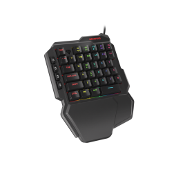 TECLADO KEYPAD GAMING GENESIS THOR 100 RGB MECANICO SWITCH OUTEMU ROJO