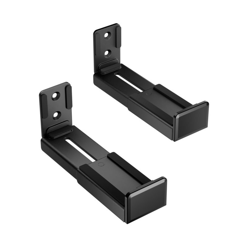 SOPORTE UNIVERSAL DE PARED AISENS PARA BARRA DE SONIDO NEGRO