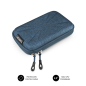 FUNDA DISCO DURO SUBBLIM HDD BUSINESS CASE 2,5" DARK BLUE