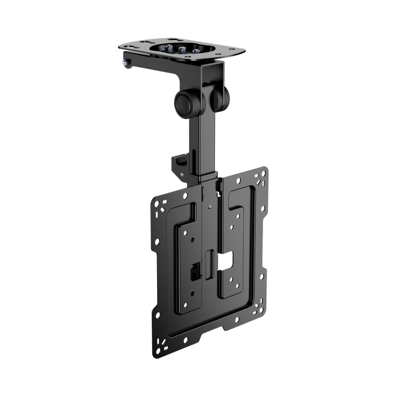 SOPORTE DE TECHO AISENS GIRATORIO PLEGABLE PARA MONITORTV 20KG DE 19-43 NEGRO