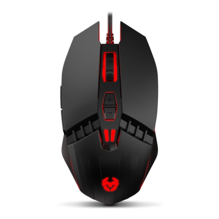 RATÓN GAMING KROM KALAX 3200 DPI 7 COLORES LED