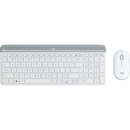 COMBO TECLADO RATON LOGITECH MK470 RF INALAMBRICO GRIS