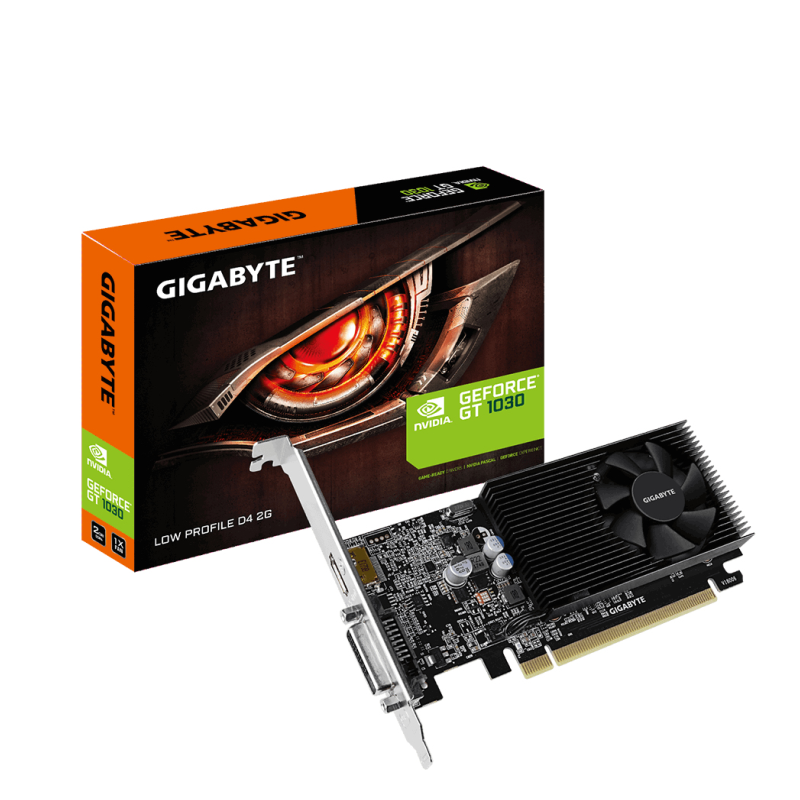 TARJETA GRAFICA GIGABYTE GT 1030 2GB DDR4 LP