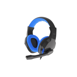 AURICULARES GAMING GENESIS ARGON 100 2-0 MINI JACK NEGRO-AZUL