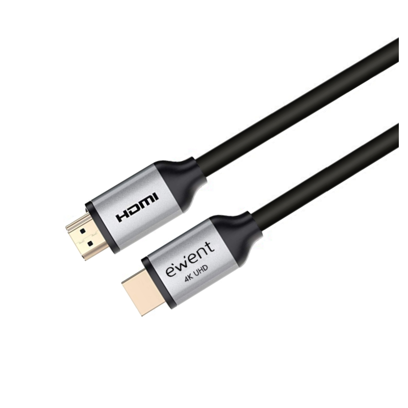 CABLE EWENT HDMI 2-0 PREMIUM HIGH SPEED CON ETHERNET NEGRO M-M 5M 4K 60HZ