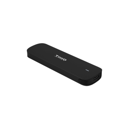 CAJA EXTERNA TOOQ M-2 NVMe USB3-1 GEN2 ALUMINIO NEGRA