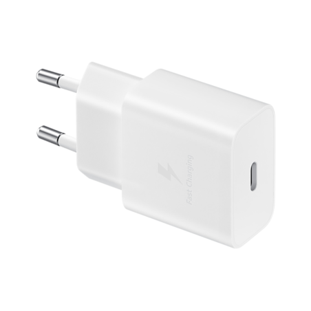 Cargador de Pared Samsung EP-T1510XWE- 1xUSB Tipo-C + Cable USB Tipo-C- 15W