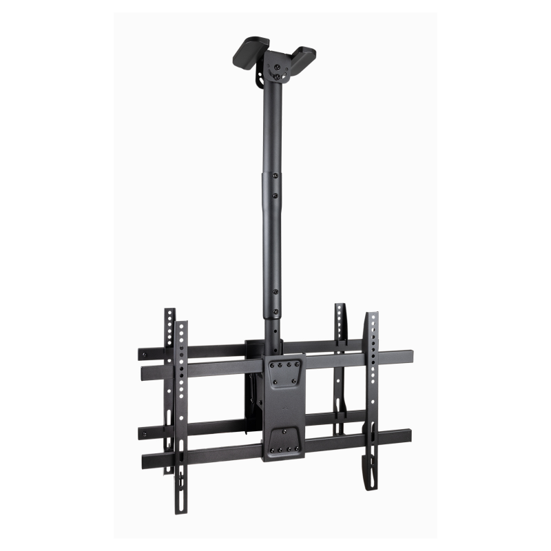 Soporte de Techo Giratorio- Inclinable- Nivelable TooQ LPCE2286TSLI-B para 2 TV de 43-86"- hasta 100kg