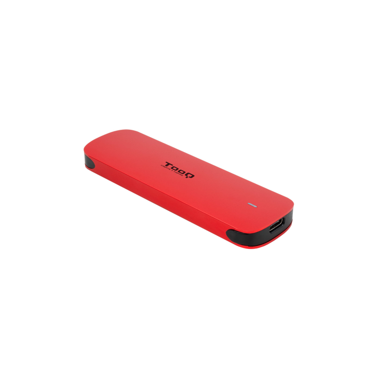 CAJA EXTERNA TOOQ M-2 NVMe USB3-1 GEN2 ALUMINIO ROJA