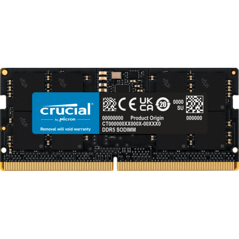 DDR5 SODIMM CRUCIAL 16GB 5600