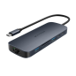 HYPER DRIVE ECOSMART GEN-2 DUAL HDMI USB-C 11-IN-1 HUB W 140 W PD3-1