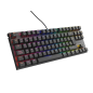 TECLADO GAMING GENESIS THOR 303 TKL RGB NEGRO MECANICO SWITCH OUTEMU ROJO