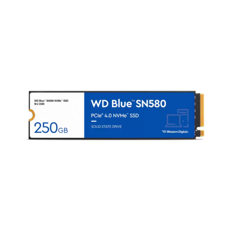 WD SSD SN580 WD BLUE PCIE GEN4 NVME 500GB WDS500G3B0E