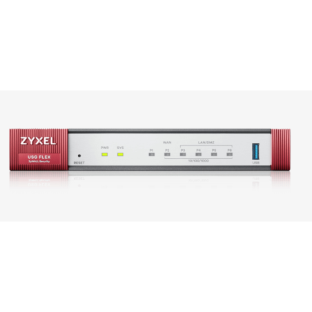 FIREWALL ZYXEL USGFLEX100 10-100-1000 1WAN 1SFP 4LAN-DMZ 1USB